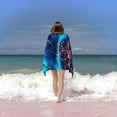 thumbnail image 6 of PHYHOO  Blue Butterflies Skull Beach Towel, Absorbent Quick Dry Swimming Yoga Beach Towels, Sand Free Microfiber Beach Towel 30x60in, 6 of 8