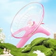 thumbnail image 4 of Sunjoy Tech Hamster Wheel Silent Toy,Hamster Flying Saucer Running Exercise Wheel,Small Animals Climbing Cage Hermit Crab Tank Accessory, 4 of 9
