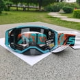 thumbnail image 1 of Scott Windproof Sports Goggles - TPU Full Frame Ski Goggles (Light blue frame with Transparent lens), 1 of 2