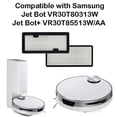 thumbnail image 3 of 1 Pack Washable Pre-Motor HEPA Filter Set Compatible Replacement for Samsung Jet Bot VR30T80313W, Jet Bot + VR30T85513W/AA Robot Vacuum Cleaners, 3 of 4