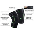 thumbnail image 2 of Rodilleras de ligamento de 2 piezas, rodilleras para hombres y mujeres, se utilizan para aliviar el dolor de rodilla, rodillas artríticas, desgarros de menisco, levantamiento de pesas y rodilleras para correr, tamaño XL Sailing Electrónica, 2 of 5