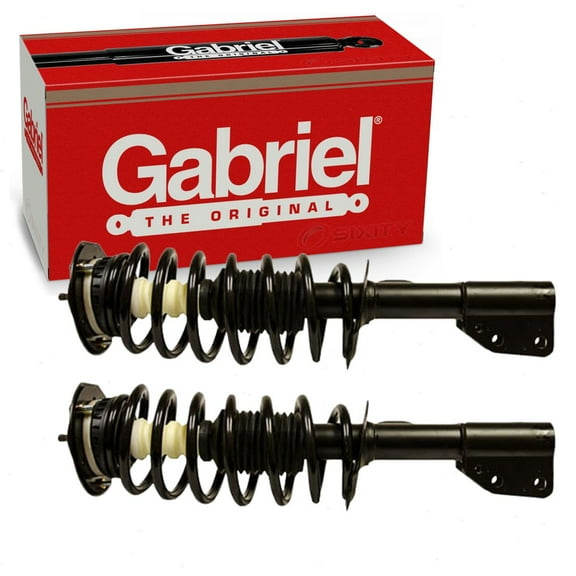 2 pc Gabriel G57111 ReadyMount Suspension Strut & Coil Springs for Assembly Shock Shocks Struts Fits select: 2005-2006 CHEVROLET EQUINOX
