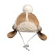 thumbnail image 2 of Gorro de invierno para perro, cómodo, adorable y fácil de usar, con orificios para las orejas. S, 2 of 9