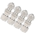 thumbnail image 4 of 4Pcs Ferrule Compression Fitting 2‑Touch Straight Bulkhead Connector 304 Stainless SteelФ10x8, 4 of 14