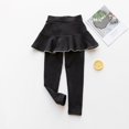 thumbnail image 2 of Girls Leggings with Ruffle Tutu Skirt Pants Kids Cotton Footless Tights 2-8 Years, 2 of 5