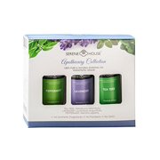 Serene House Apothecary Set 100% Essential Oils - Tea Tree Lavender Peppermint