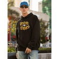 thumbnail image 2 of Trick Or Treat Candycorn Hoodie Men -Image by Shutterstock, Male x-Large, 2 of 4