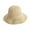 Beige, variant on ZHENHONG Sun Hats for Women Summer Seaside Basin Sun Hat Outdoor Floppy Straw Bucket Hat Casual SolidHeadwear Beige