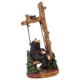 thumbnail image 2 of Love Birds Midnight Black 9 x 6 Hand Cast Resin Stone Collectible Figurine, 2 of 3