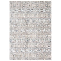 SAFAVIEH Princeton Kestrel Abstract Area Rug, Ivory/Blue, 8' x 10'