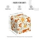 thumbnail image 4 of Balery Flower Fox Porta Pañuelos de Cuero con Estampado – Funda Moderna Cuadrada para Caja de Pañuelos, Dispensador 5x5x5'', 4 of 7