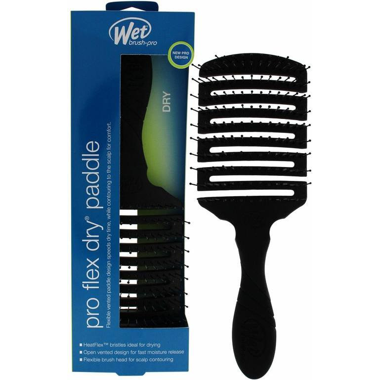 Wet Brush Pro Flex Dry Paddle Black