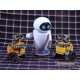 thumbnail image 3 of Wall-e Robot Wall E Eve Pvc Colección de figuras de acción Modelo Juguetes Muñecas 6 cm 3 tipos V, 3 of 5