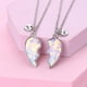 thumbnail image 3 of Collar de mejor amiga para 2 niñas, collar magnético de amistad a juego, colgante de medio corazón, collares BFF para hermana, 3 of 5
