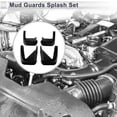 thumbnail image 2 of Unique Bargains 1 juego de guardabarros delanteros y traseros para Mazda Axela (Hatchback) 2014-2019 con accesorios de montaje, 2 of 6