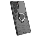 thumbnail image 2 of Allytechgroup Rugged Case for Samsung Galaxy S25 Ultra, Ring Holder Kickstand Shockproof Drop Protection Anti-Scratch Bumper Phone Case for Samsung Galaxy S25 Ultra, Black, 2 of 11