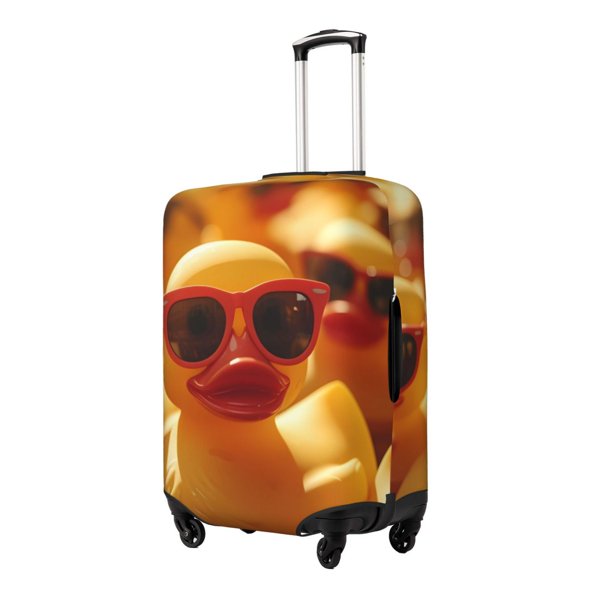 Fotbe Sunglasses Yellow Duck Funda Protectora para Equipaje, Antirrayones y Resistente a la Suciedad, Compatible con Maletas de 18 a 32 Pulgadas-Large