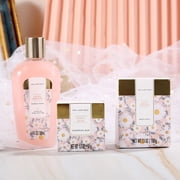 Bath Gift Sets for Women - 15 Pcs Daisy Spa Gift Baskets for Her Relaxing , Beauty Mothers Day Birthday Gifts for Mom