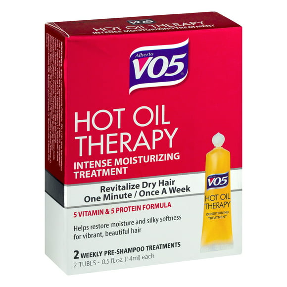 VO5 Hot Oil Hair Treatment, 2 Tubes, 0.5 fl oz