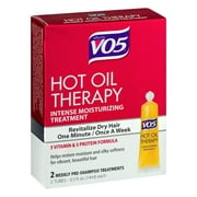 VO5 Hot Oil Hair Treatment, 2 Tubes, 0.5 fl oz