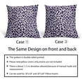 thumbnail image 6 of Navy Cheetah Throw Pillow Covers 16X16 Inches Set of 2 Blue White Leopard Decorative Pillow Cases Animal Wildlife Pillow Cover Home Decor for Sofa Couch Housewarming Gift Bed Porch Outdoor, 6 of 6
