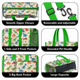 thumbnail image 3 of Teacher Tote Bag,Beige Colorful Dinosaur Pattern Teacher Utility Tote Bag,Large Work Tote Bags for Women with Multiple Pockets,Top Zipper Closure,13.8x10.6x6.7 Inch, 3 of 5