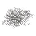 thumbnail image 4 of 2X 200 Uds aparejo de pesca de carpa conector de anillo redondo anillo dividido doble círculo 5mm 2 piezas, 4 of 7