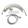 thumbnail image 7 of AB2322-PC Polished Chrome Deck Mounted Tub Filler and Square Hand Held Shower Head, 7 of 7