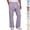Turquoise, variant on HAJWOH Mens Sweatpants Wide Leg Lounge Pants Loose Fit Joggers Drawstring Waist Sweat Pants with Pockets