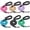 Multi-colored(6 Pack), variant on Heavy Duty Rope Dog Leash 6 Pack, 6FT Nylon Pet Leash with Reflective Thread, Soft Padded Handle Thick Lead Leash for Large Medium Dogs Small Puppy,3/8inch X 5 FT (18~120 lbs)