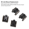 thumbnail image 3 of Reemplazo de montaje de enlace RC 4 piezas de montaje de enlace RC negro de latón para coches de control remoto 1/10 ANGGREK Otros, 3 of 8