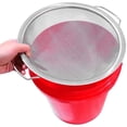 thumbnail image 1 of Paint Strainer Stainless Steel Paint Emulsion Honey Funnel Filter Lid Filter Tool Product 60-Mesh 11.4 Inch Width, 1 of 5