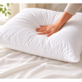 thumbnail image 2 of East Coast Bedding 100% Down 600 Fill Power Bed Pillow, 400 Thread Count Cotton Shell - Soft Loft, King, 1-Pack, 2 of 8