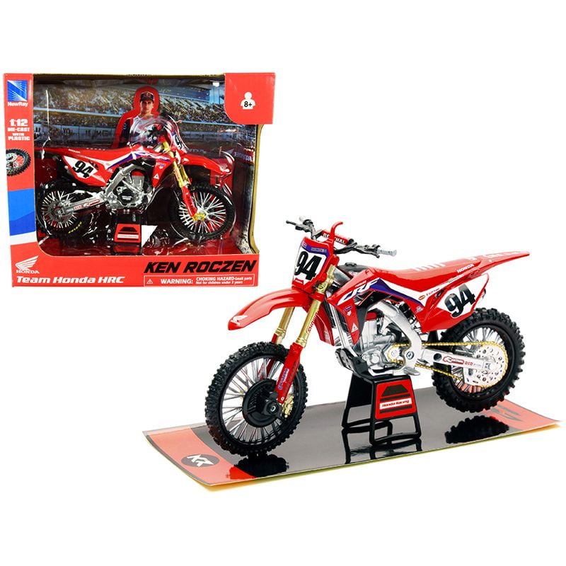 New Ray 1:12 Ken Roczen #94 Hrc Honda Crf 450 R Toy Modèle Supercross Motocross 