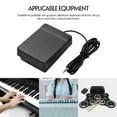 thumbnail image 4 of 3.5mm Interface Compact Soutenir Pédale Pédale Unique pour Instruments de Musique Portable Roll Up Piano Clavier Électronique Électronique Roll Up Tambour, 4 of 7