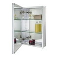 thumbnail image 2 of Fundin Aluminum Medicine Cabinet with Beveled Edge Double Sided Mirror Door, Recess Mount Only, 15 x 24 Inch, 2 of 6