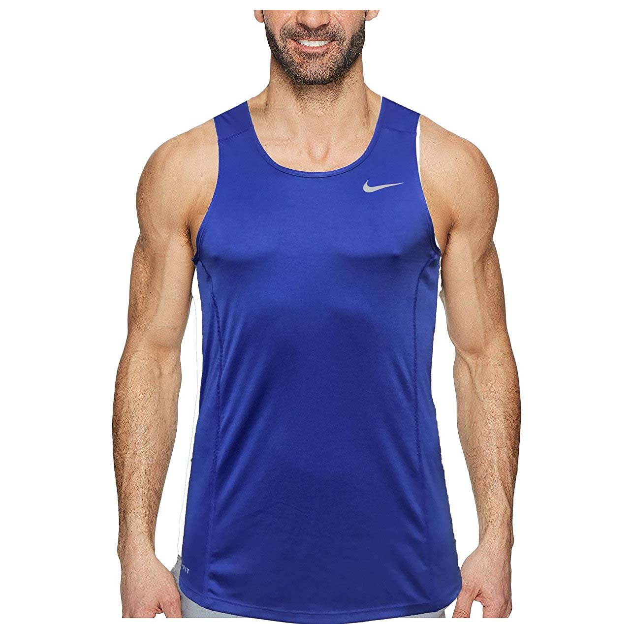 Nike Nike Men's DriFit Miler Singlet Running Shirt