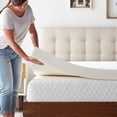 thumbnail image 2 of Rest Haven 4" Memory Foam Mattress Topper, Twin, 2 of 8