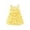 Yellow, variant on Zwiiyzr Summer Toddler Baby Girls Twirl Dress Tie Shoulder Sleeveless Sling Dress Graphic Print Children's Clothing for 6 Months -5 Years Baby Clothes Pink