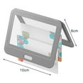 thumbnail image 2 of Homerr Card Holder Badge Sleeve 3Pcs ID Badge Holder with Double-Sided Horizontal Hard Transparent Plastic Case Office ID Card Protector Transparent Card Cover, 2 of 8