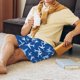 thumbnail image 5 of Fotbe Airplanes in the Sky Pantalones Cortos de Pijama para Hombre, Ropa de Dormir, Pantalones de Pijama Cortos para Hombre-X-Large, 5 of 6