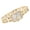Gold with White Dial, variant on Classic Gold Black Women’s Bracelet Watch – Crystal Dial Quartz Jewelry Watch, Elegant Dress Timepiece
