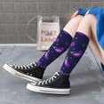 thumbnail image 5 of Pofeuu Eggplant Print Stockings, Adult Running Hiking Socks for Youth and Adult, 5 of 6