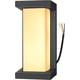 thumbnail image 1 of Iluminación para puerta de entrada Aplique de pared de 18W con sensor de movimiento 220V Impermeable IP66 Aluminio Antracita Acrílico Blanco cálido 3000K para pasillo Balcón Lámpara de jardín Luz, 1 of 5