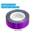 thumbnail image 2 of Uxcell Sparkle Glitter Tape 15mm x 5m, 1 Pack Art Prism Tapes Self-Adhesive Purple, 2 of 5