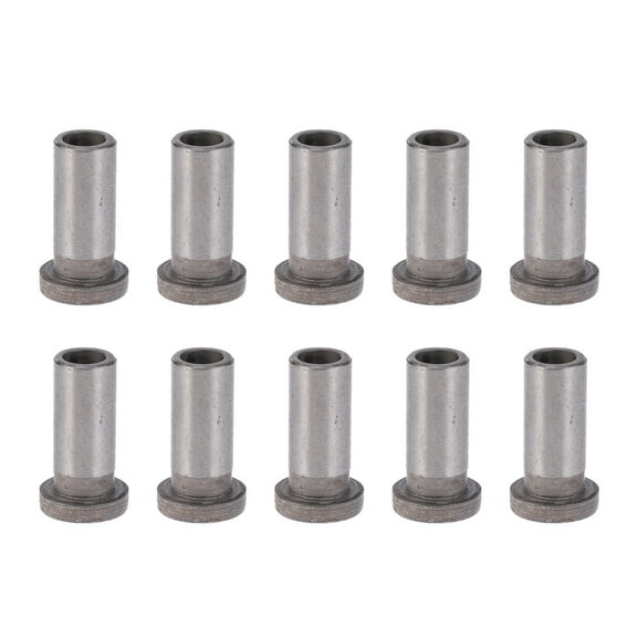 HOOWIFFY 10Pcs Metal Drill Sleeve Steel Bushing for Stabilizing and Precise Hole Drilling