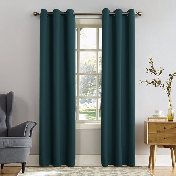 Sun Zero Nolan Energy Efficient Blackout Grommet Curtain Panel