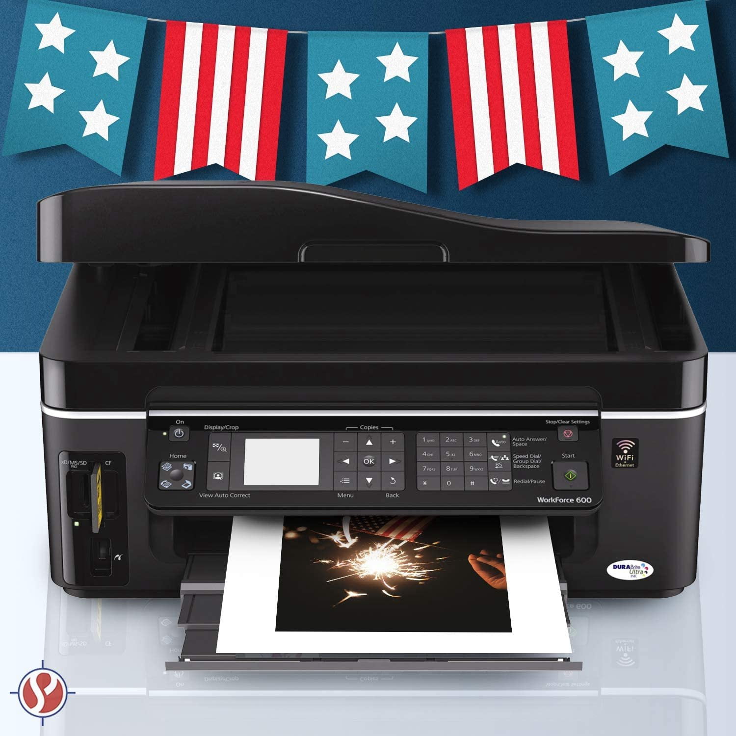 Patriotic Colored Card Stock Paper, American Red Blue & White 8.5 x 11" Color Cardstock for 4th of July, Labor Day Greetings & Invitations, Arts & Crafts | 25 Blue, 25 Red, 50 White (100 Total)