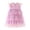 Purple, variant on Girls Flutter Sleeve Sequin Tulle Dress Rainbow Sparkle Mesh Tutu Skirt Princess Pageant Gown Glitter Peplum A Line Party Dress Puffy Dance Recital Outfit for Toddler and Little Girls Dress Up Pink