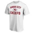 thumbnail image 2 of Men's Fanatics White Kansas City Chiefs Victory Arch T-Shirt, 2 of 3